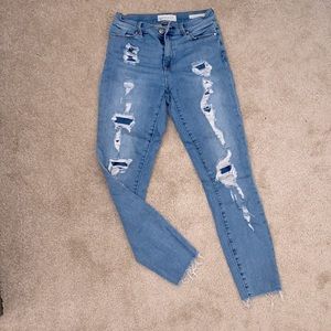 PacSun ankle cut off jeans
